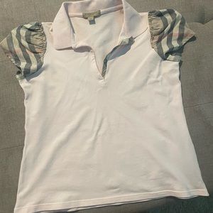 Burberry Brit Polo in light pink